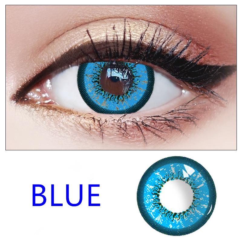 Цветные линзы для изменения цвета глаз
