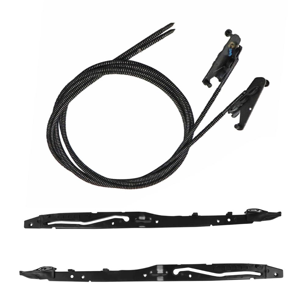 Convenient Sunroof Glass Cables+Track Assembly For Ford F150 15-20 For F250 F350 F450 17-19 Replacement Car Accessories