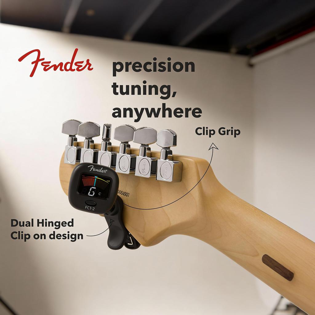 Тюнер-клипса для гитары Pro Color Tuner Fender® FCT-2