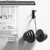 Wall Hanging Hooks No Drilling Self-adhesive Anti-slip Waterproof Great Load Bearing Bathroom Clothes Towel Kitchen Utensil Storage Hanger Shower