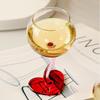 Креативные бокалы для вина в форме сердца, бокал для шампанского, кружка, праздничные атрибуты