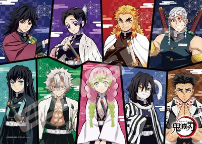 ENSKY Demon Kimetsu no Yaiba Столпы Demon Slayer 1000 деталей Компактный 38 x 53 см Пазл Slayer - - 1000c-05