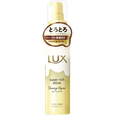 Крем для восстановления волос Lux Super Rich Shine DAMAGE REPAIR Thickening Repair 100 мл. Уход за волосами вне ванны. Инструкция по применению: - Можно использовать как на сухой, так и на т