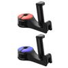 5# 1/2/4pcs Car Headrest Hidden Hook 2-in-1 Auto Headrest Rod Bracket Accessorie