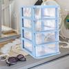 1Pcs Drawer Type Storage Box Desktop Organizer Transparent Makeup Storage Case Sundries Container Clear Desktop Box