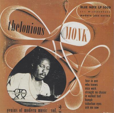 CD THELONIOUS MONK - Гений современной музыки, Том. 2 724353213923,53 Blue Note 2001 Европа Джаз Б/У