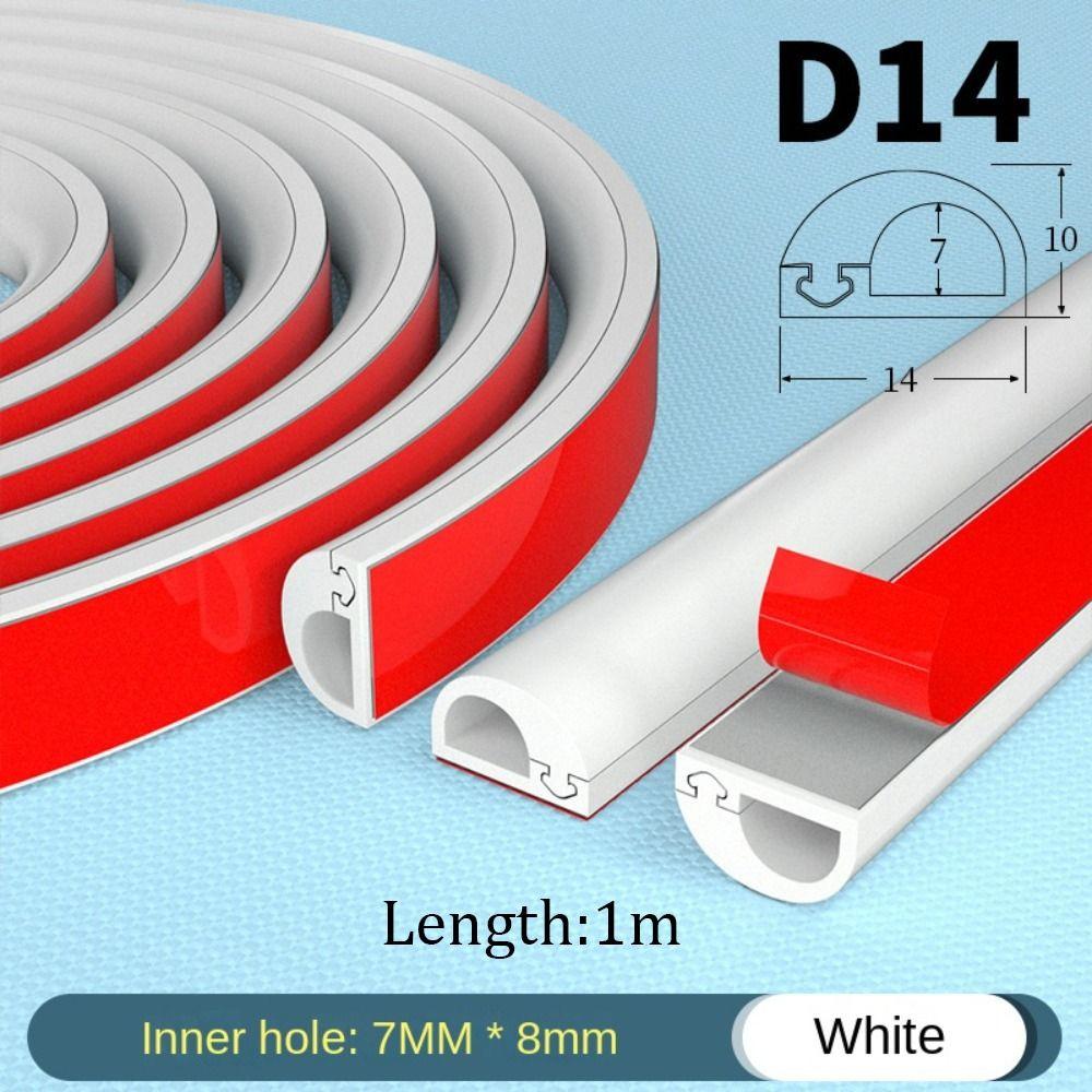 Anti-extrusion Cord Protector Arc Power Cable Protector Electric Wire Slot  Home Outdoor