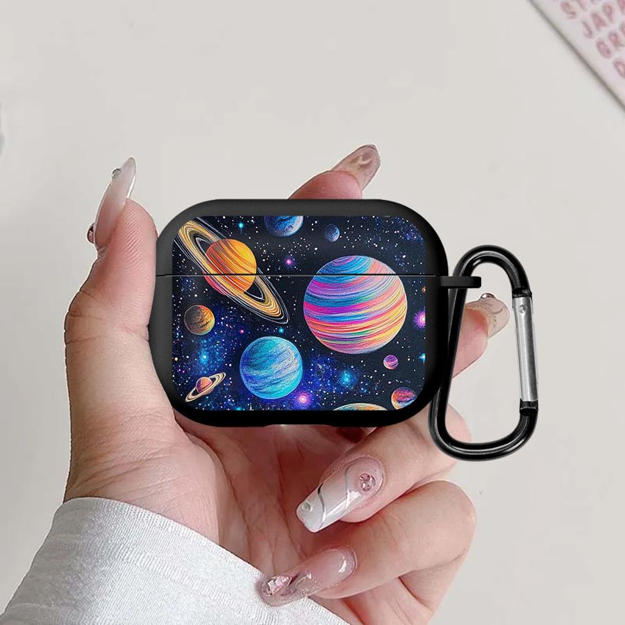 Чехол «Цветные планеты» для Airpods 2 4 Pro Pro3 3 1 Pro2 Чехлы для наушников Обложка