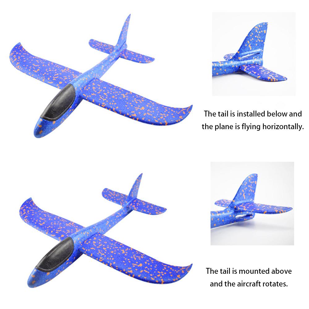 Детский ручной самолёт-планер из инерциальной пены,48 см