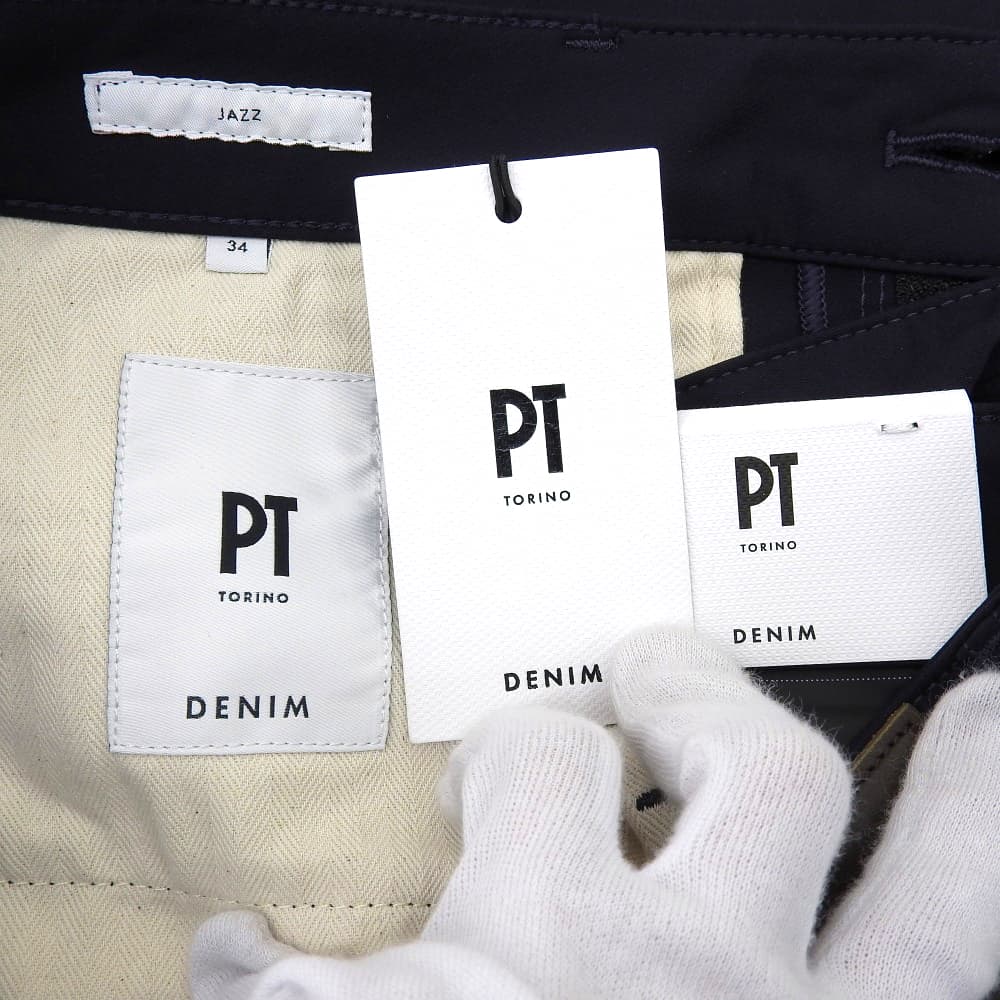 PT TORINO JAZZ Color Pants, Men's, Navy, Size 34, PS05Z0UBAS Bottoms 34 NavyUsed