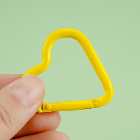 12 шт. карабинов в форме сердца, прочный сплав, брелок, зажим, пружинный крючок, пряжка для рюкзака, бутылка для воды, аксессуары для кемпинга на открытом воздухе