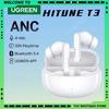 Ugreen Беспроводные Bluetooth-наушники HiTuneT3 Pro с активным шумоподавлением (ANC) для телефонов Apple, Huawei и Xiaomi WS206