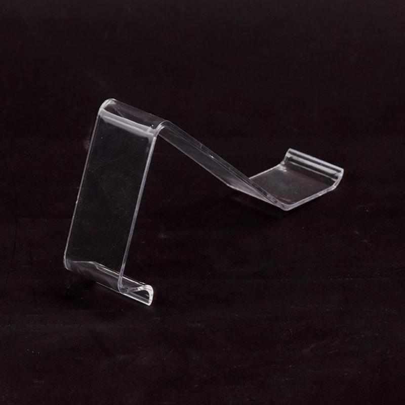 Прозрачный пластиковый дисплей для магазина обуви, держатель для сандалий, дисплей для сандалий