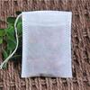 100Pcs Kitchen Fabric Tea Disposable Drawstring Non-Woven Bag Herb Filter Pouch