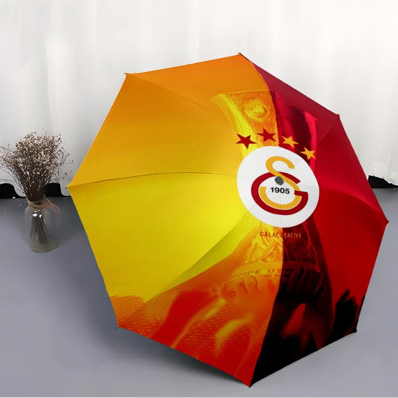 1pc GS Umbrella, Sun Protection, And UV Shielding. It Has Eight Sturdy Ribs for Outdoor Use And Perfect As a Holiday Gift