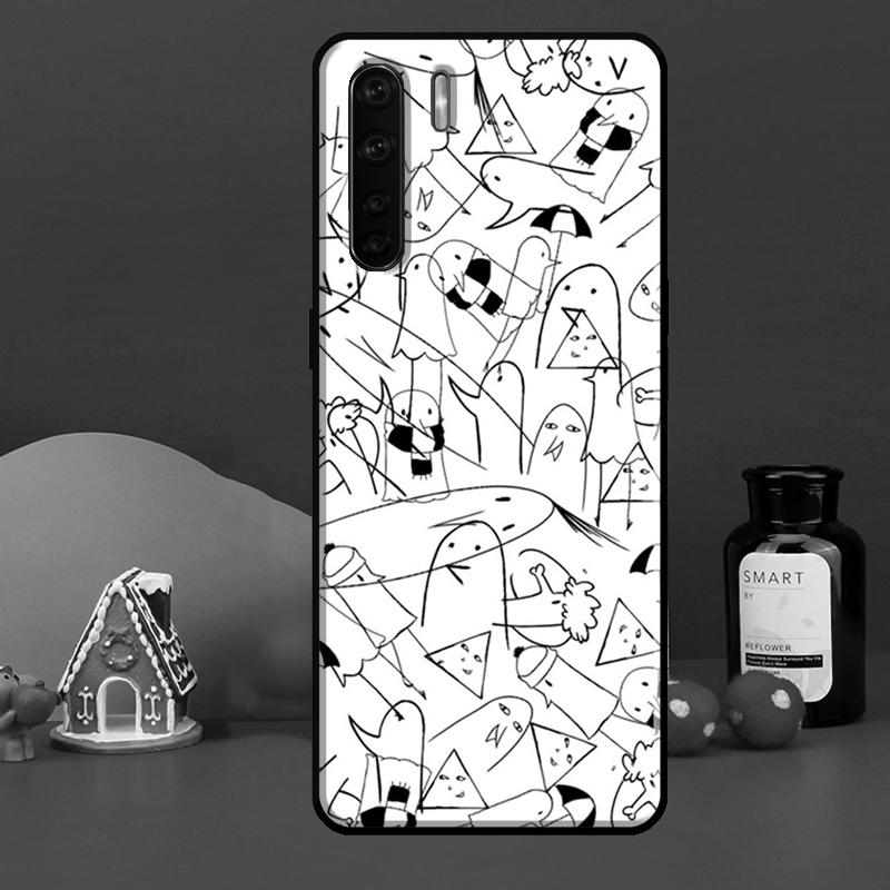 Чехол Oyasumi Punpun для OPPO A52 A72 A5 A9 A31 A53 S A15 A83 A91 A93 A54 A74 A94 A1K A3S A5S, чехол для телефона
