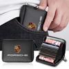 Leather Car Driver's License ID Card Bank Card Wallet Car Styling For Boxster Cayenne Panamera Macan Cayman 911 918 996 917 991