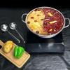 Китайский горшок для шабу с двумя вкусами, набор из нержавеющей стали для дома, вечеринки