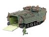 Aoshima Bunka Kyozaisha Military Model Kit Ground Force Amphibious Vehicle Amphibious Mobile Corps Plastic Model 1/72 No.21 Self-Defense (AAVP7A1