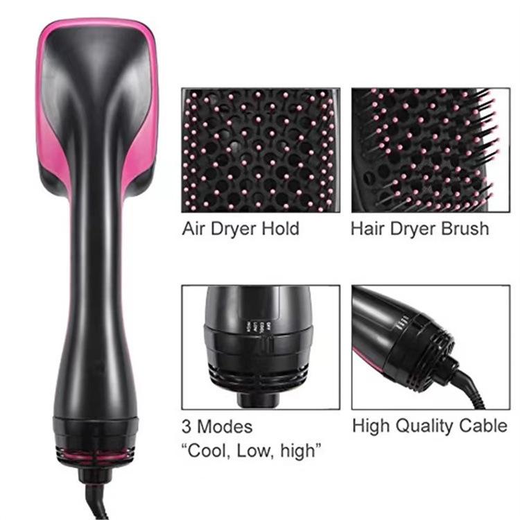 2-in-1 Curling Iron & Hair Dryer with Negative Ion Technology