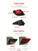 Совместимо с LED-фонарями заднего хода для Mercedes-Benz C-Class W204 07-14 с динамическими указателями поворота и дневными ходовыми огнями
