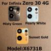 Для Infinix Zero 30 4G Задняя крышка с объективом и стеклом, с клейкой наклейкой, Замена X6831B
