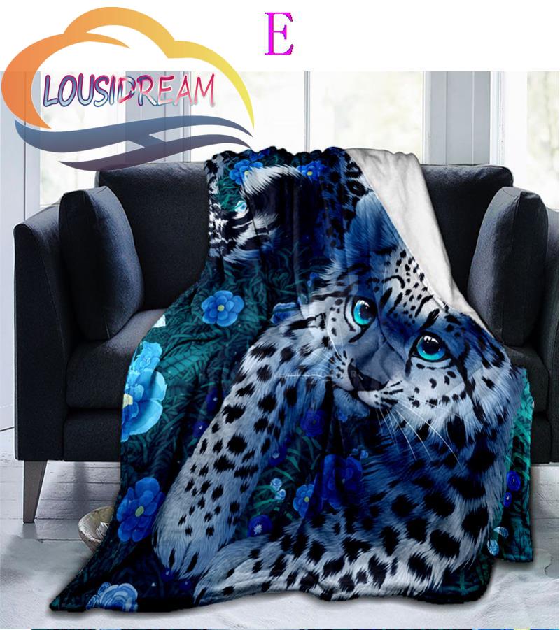 Пушистое одеяло с изображением леса, гепарда и леопарда, фланелевое теплое мягкое плюшевое одеяло для дивана-кровати, плюшевое одеяло