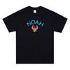 Футболка Noah Nyc Earth Wind And Fire Logo черная Fw20 унисекс