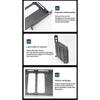 Корпус Компьютера Настольный SSD HDD Универсальный Отсек для Жесткого Диска PCI Слот Расширения Подходит Для 2,5-Дюймовых/3,5-Дюймовых Жестких Дисков