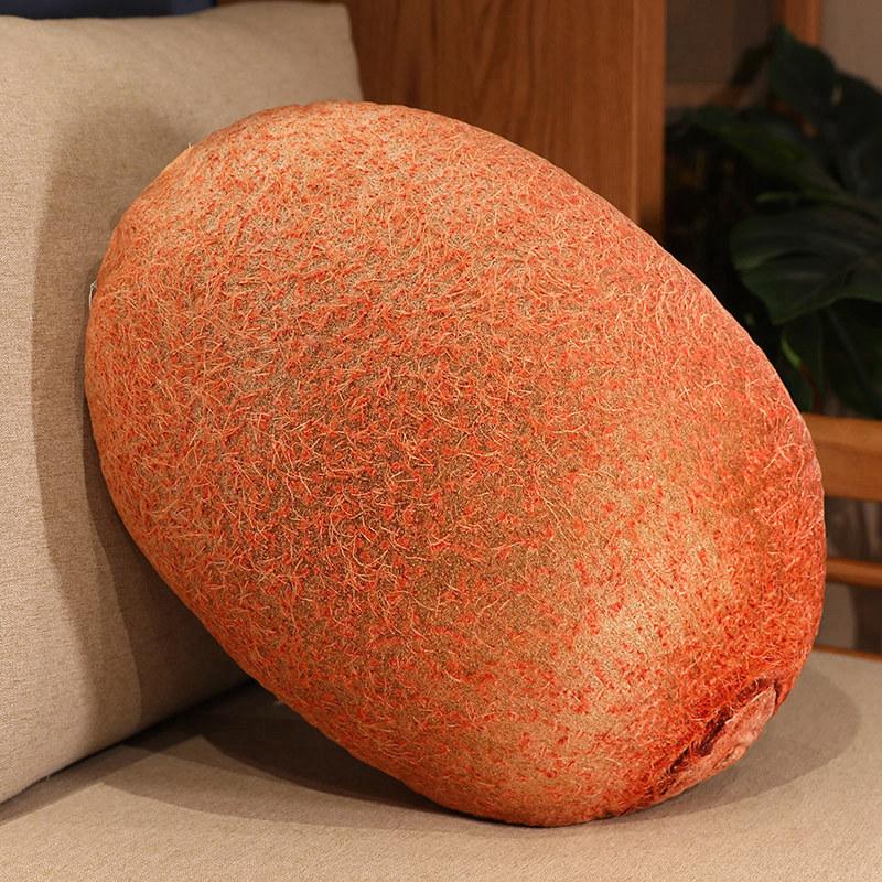 Creative Fruit Strawberry Throw Pillow Plush Toy Durian Doll Sofa Pillow Cushion Girl Soothing Doll