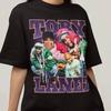 Футболка Tory Lanez 90-х Винтажная Рэп Хип-Хоп Уличная одежда