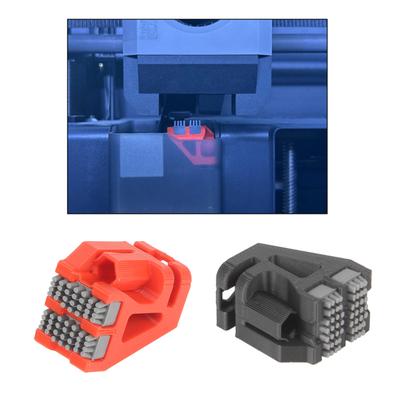 Двойная щетка-очиститель сопла из пищевого силикона для 3D-печати Lab X1/P1 и повышает долговечность