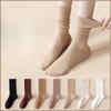 Женские Весенне-Осенние Все Виды Дезодорирующих Дышащих Носков из Чистого Хлопка с Махровой Подкладкой