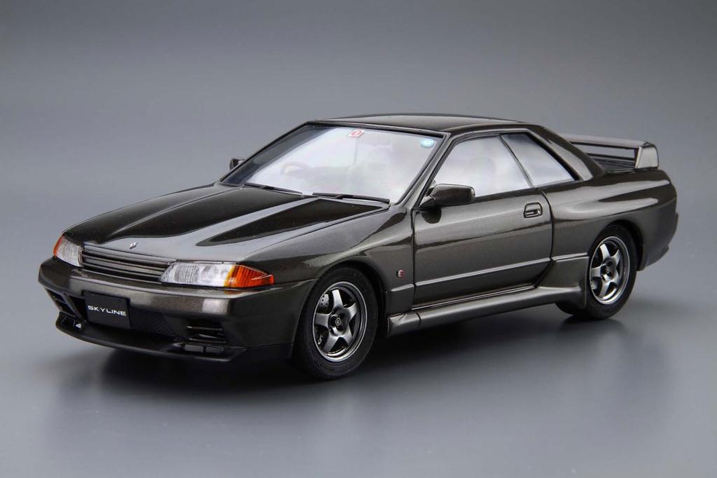 Aoshima Bunka Kyozai The Model Car 12 Ниссан BNR32 Скайлайн Пластиковая модель в наборе ООО. (АОСИМА) нет. 1/24 GT-R '89