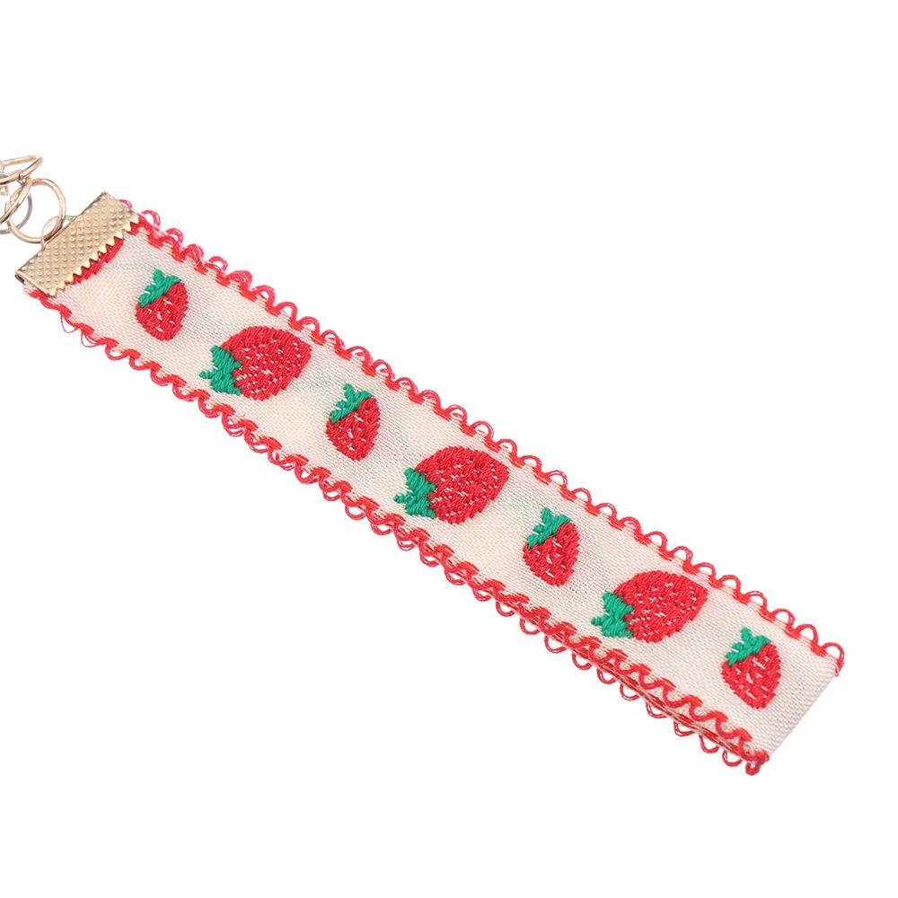 Fashion Charm Popular Bag Pendant Cake Mobile Phone Lanyard Cute Strawberry