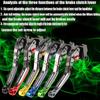 VORILES For Suzuki GSX250R GSX250R 2018 2019 2020 Motorcycle CNC Brake Lever Adjustable Folding
