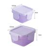MINI Food Storage Container Plastic Moisture-proof Containers Mini Kitchen Storage Box with Leakproof Lid Kitchen Accessories