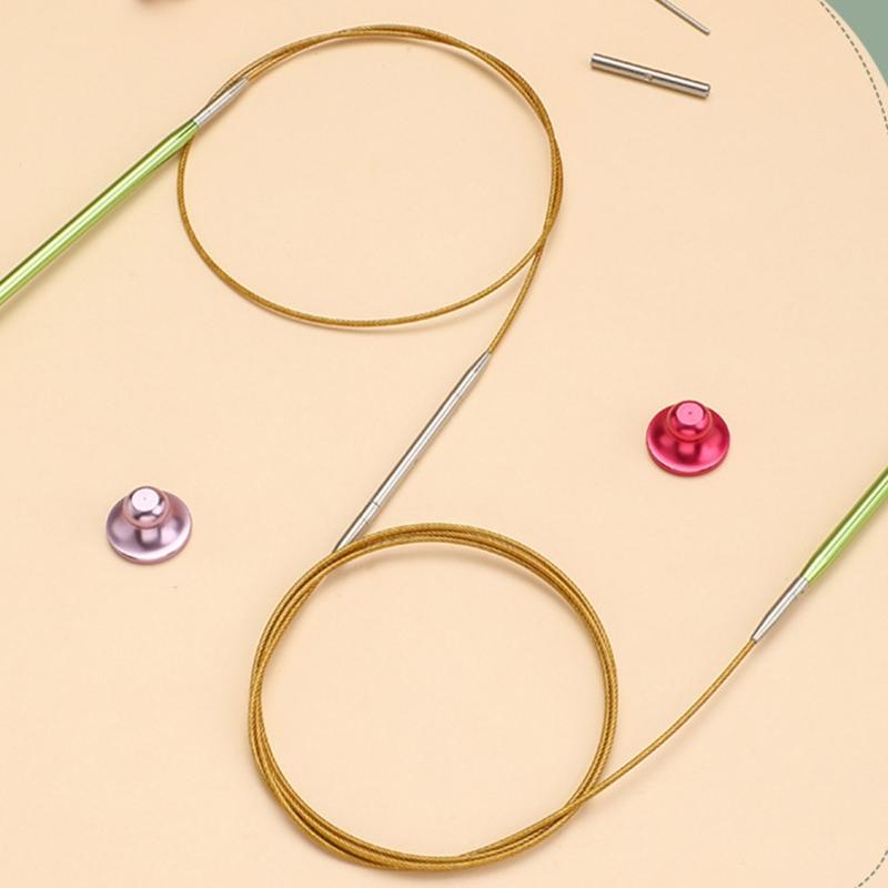 13 пар алюминиевых круговых спиц, сменный набор круговых спиц для вязания свитеров, носков, шапок