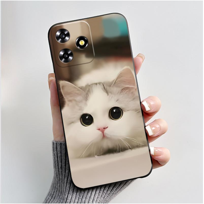 Для ZTE Blade V50 Умный чехол Модный Кот Мягкий Силиконовый Задний Чехол Для ZTE V50 Дизайн 4G Чехлы для Телефона ZTE Axon 50 Lite чехол Fundas