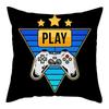 45x45cm Gaming Handle  Room  Player Decoration Pillowcase Comfortable Sofa Chair Car Cushion Cover Home Decor