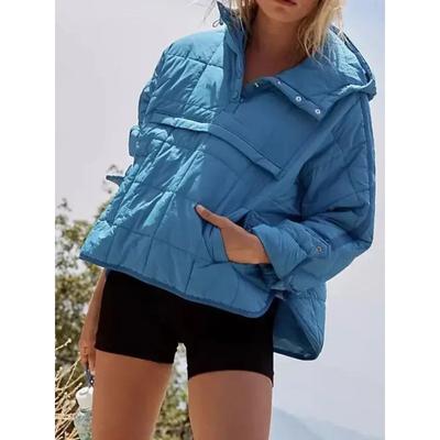 Осенняя женская парка пальто черного цвета с длинным рукавом с капюшоном и карманами куртка женская модная утепленная повседневная женская одежда