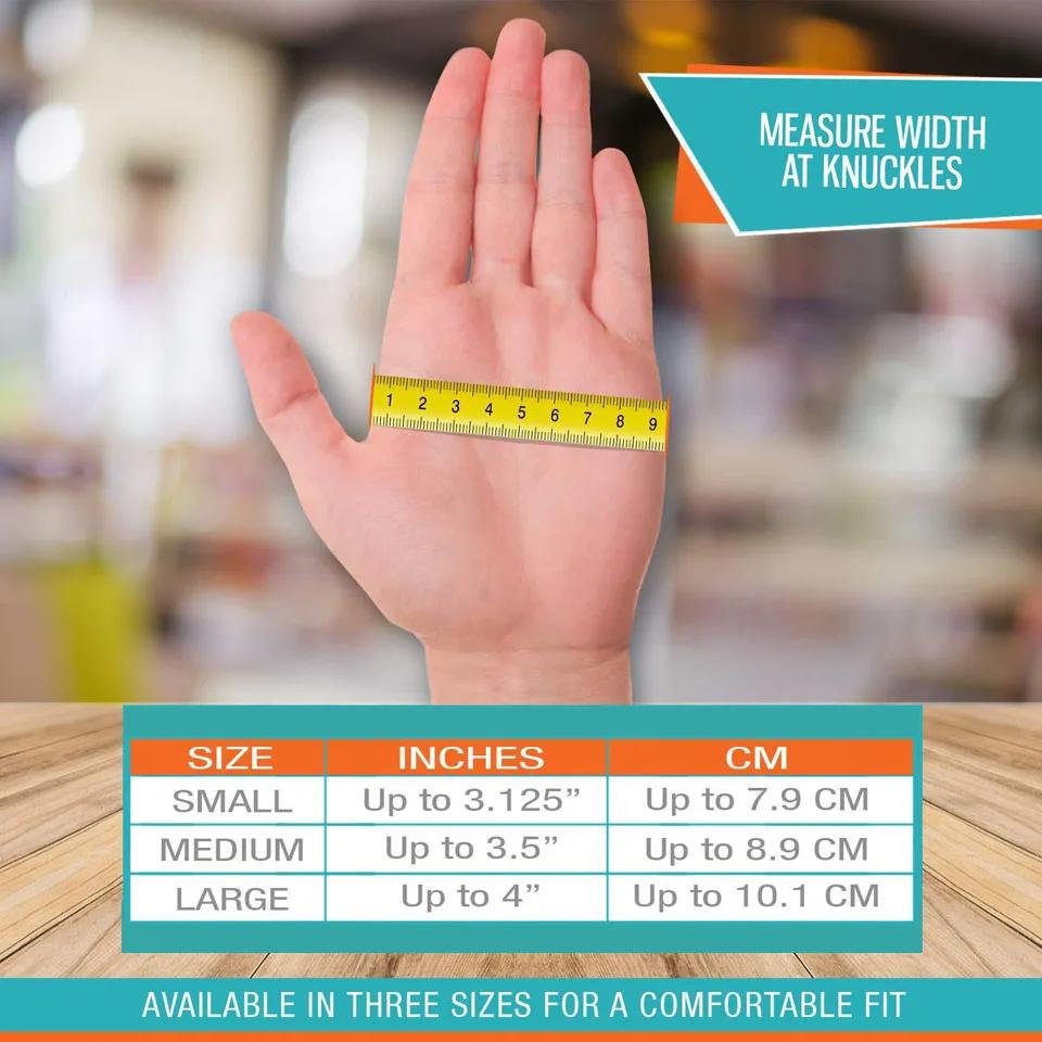 1 Pair Arthritis Gloves Compression Wrist Support for Joint Pain Relief Hand Therapy Brace Women Men