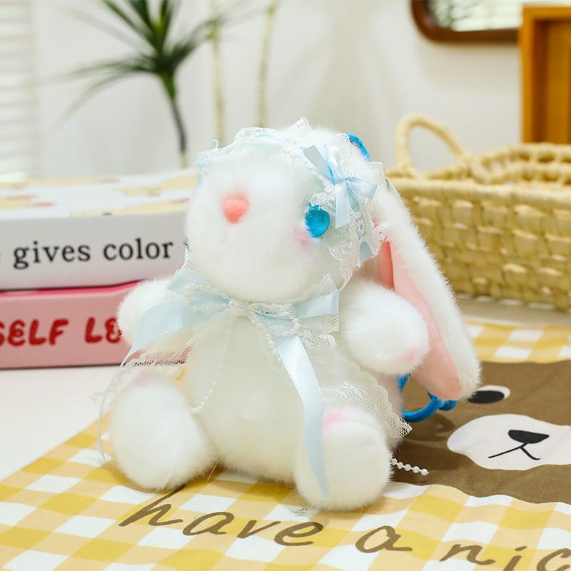 Cute Rabbit Plush Hanging Ornament For Women And Men Bag Accessories
