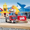 BRIO WORLD Cargo Rail Deluxe Set [Всего 54 детали] Возраст от 3 лет и старше (Игрушечный поезд с электромобилем и деревянными рельсами) 33097