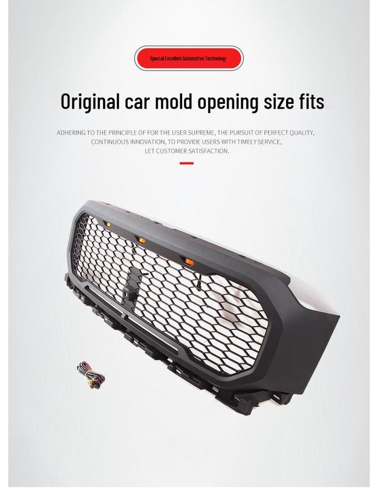 Center Mesh Grille for 21-22 Ford F150