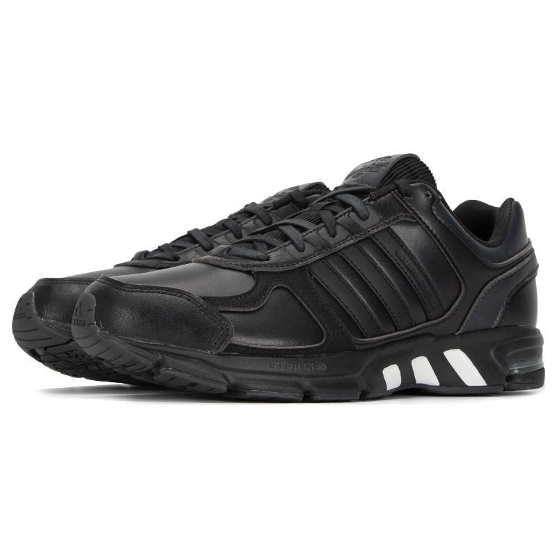 adidas Оборудование 10 Удобные Повседневные Амортизирующие Нескользящие Износостойкие Кроссовки для Бега с Низким Верхом Мужские Кроссовки Черные HQ4663