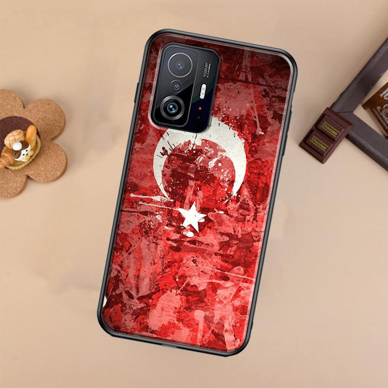 Turkey Flag Case For Xiaomi POCO X7 X6 Pro X3 X5 M6 F3 F5 F6 Pro 11T 12T 13T 14T Pro 13 14 Ultra Cover