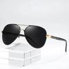 Luxury Brands Sunglasses for Men Polarized Sun Glasses Travel Eyewears Classic Pilot Goggle UV 400 Protection