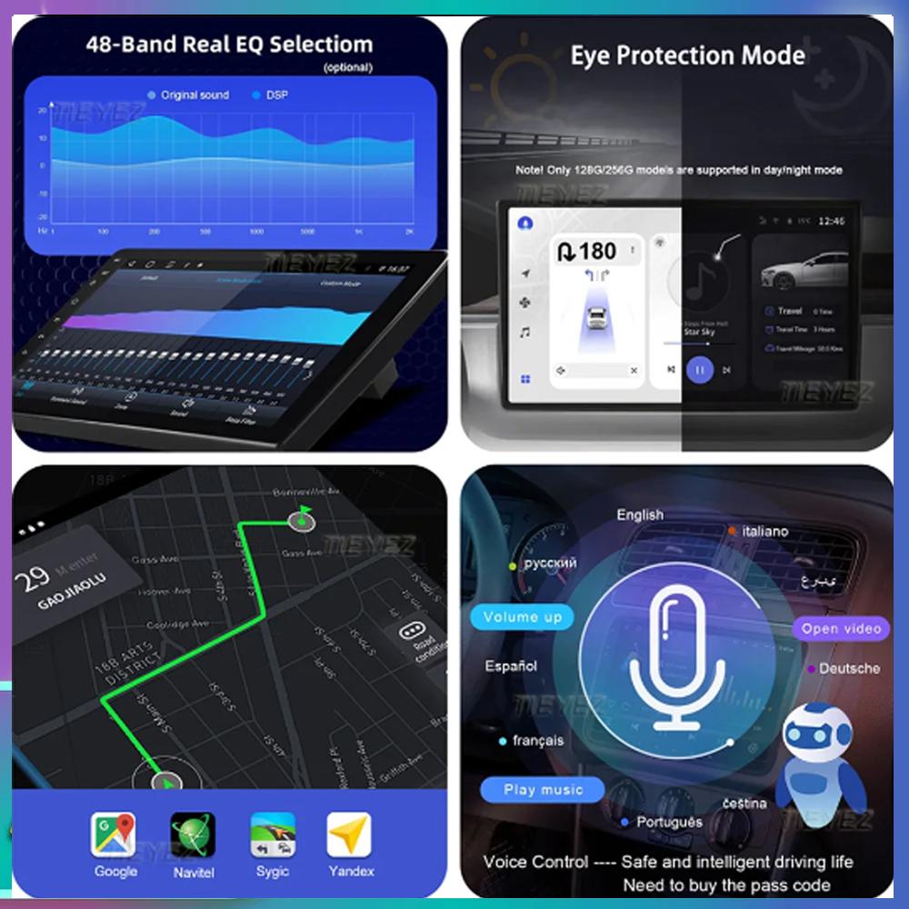 Android 14 Car For lsuzu D-MAX 3 RG 2019 - 2025 Auto Radio Stereo Head Unit Multimedia Player GPS Navigation Carplay BT 2Din