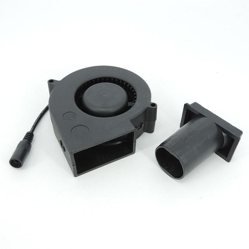 12 В 9733 охлаждающий вентилятор турбо Вентилятор Нагнетатель Контроллер переменной скорости Вентилятор для барбекю Воздуходувка Гриль для пикника Дровяная печь Приготовление пищи 97x33мм